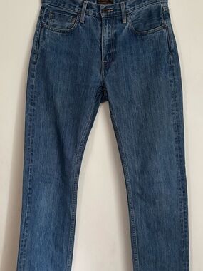 Filson Men's Straight Leg Fit Blue Denim Jeans Medium Wash 20172097 imperfect